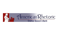 American Rhetoric - American Rhetoric is a comprehensive resource for speeches, interviews, and other public addresses. The site features a vast collection of notable speeches from history and provides audio, video, and textual resources.